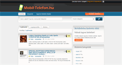 Desktop Screenshot of mobil-telefon.hu